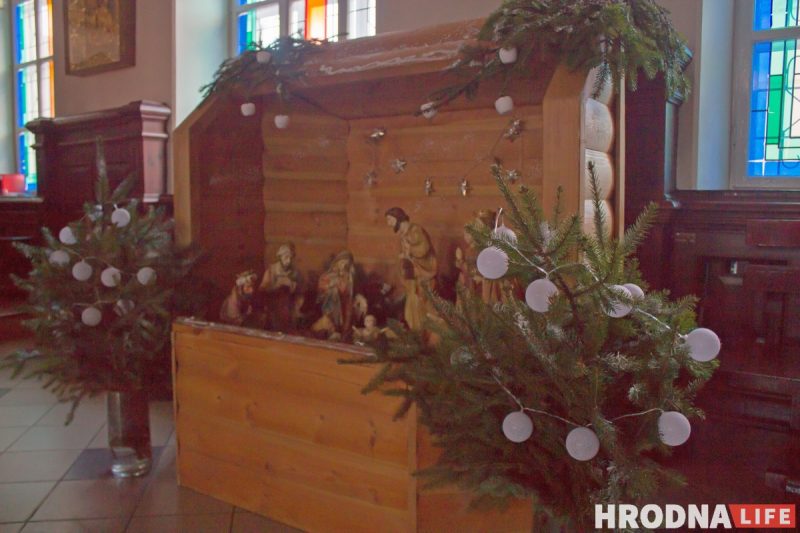 Как украсили гродненские храмы перед православным Рождеством