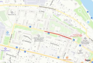 Улицу Гагарина закроют на два дня