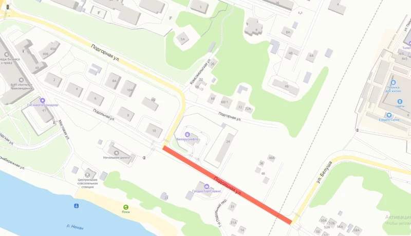 У Гродне мяняюць асфальт: перакрыюць развязку на М6 і не толькі. Як паедзе транспарт