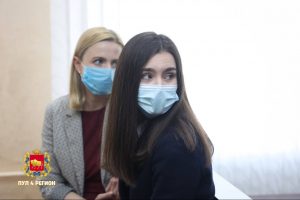 Софье Сапеге вынесли приговор в Гродно (обновлено) Софья Сапега в Гродненском областном суде 6 мая. Фото Пул 4 регион (4)