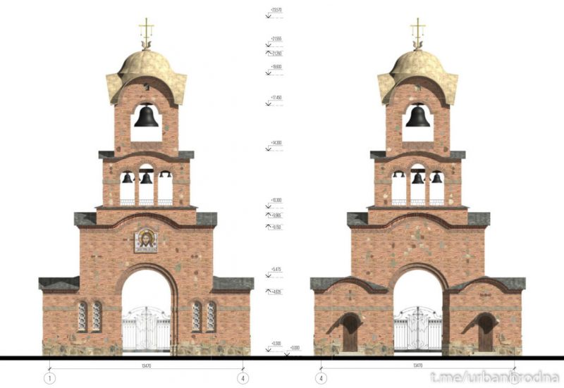 В Гродно на Вишневце построят вторую Коложу. Вот как она будет выглядеть (обновлено)