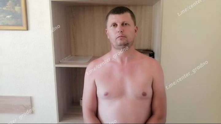 Задержанный в Волковыске. Скриншот Hrodna.life (2)