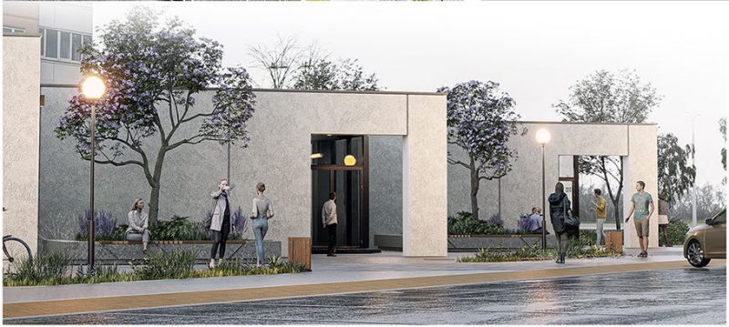 На Альшанцы пабудуюць стыльны гандлёвы цэнтр: з пілатэсам, аптэкай і салонам прыгажосці. У праекце ёсць і азеляненне