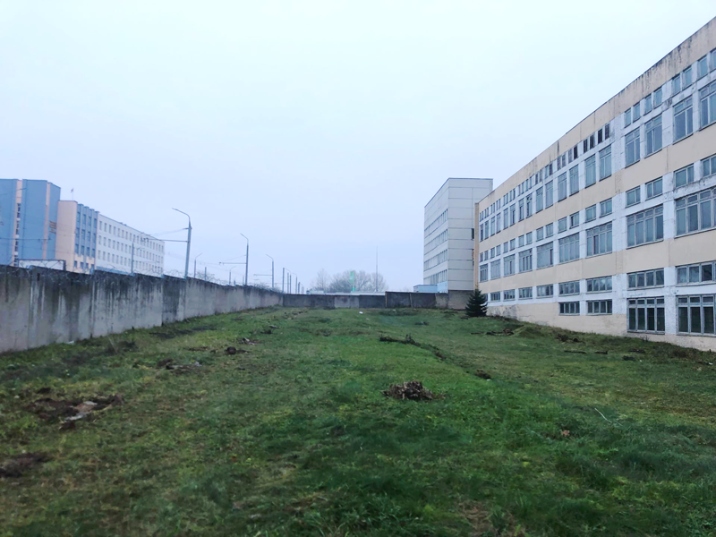 "Радиоволна" продает недостроенный корпус на Горького. Что там может появиться? Недостроенный корпус Радиоволны. Фото: gcn.by