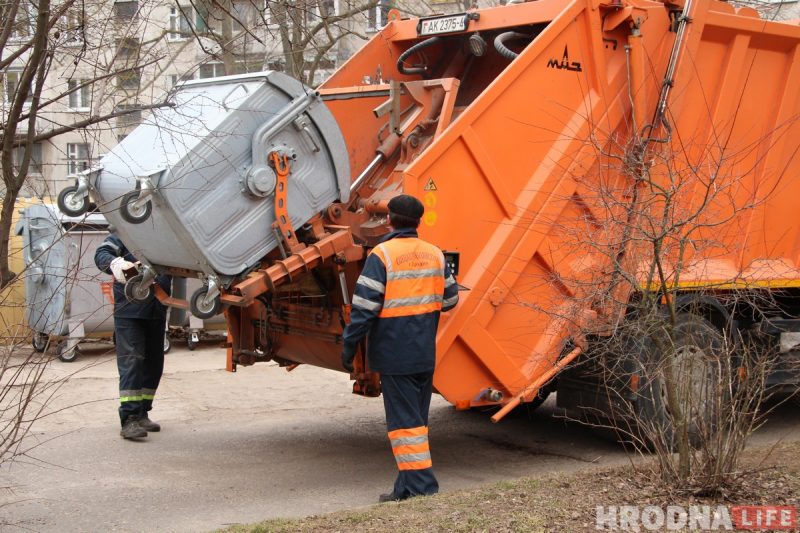 Смеццявоз у Гродне забірае смецце