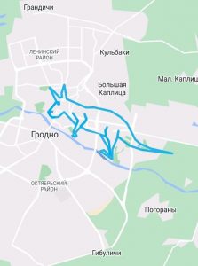 малюнкі веласіпедыстаў