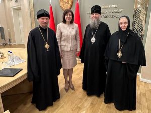 Наталья Кочанова и игуменья Гавриила