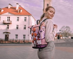Рюкзак Vokladki. Белорусский бренд выпустил дизайнерский рюкзак с видом Гродно