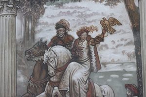 Гродненка пожаловалась в “102” на уличного музыканта Мурал на Карла Маркса