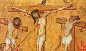Примеры икон с изображением главного события христианства – распятия Христа.