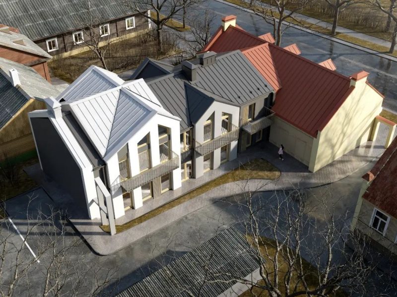 Проект реконструкции здания в Новом Свете