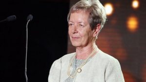 Профессор Мария Каламайска-Саид, 2015 г., на вручении премии Министерства культуры Польши