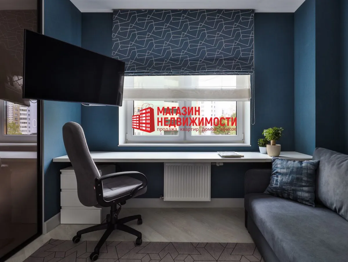 Спальня в квартире у Triniti.