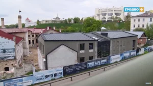 Навес над уникальным памятником XII века в Гродно подгнил - ему необходим ремонт Реконструкция пивзавода в Гродно
