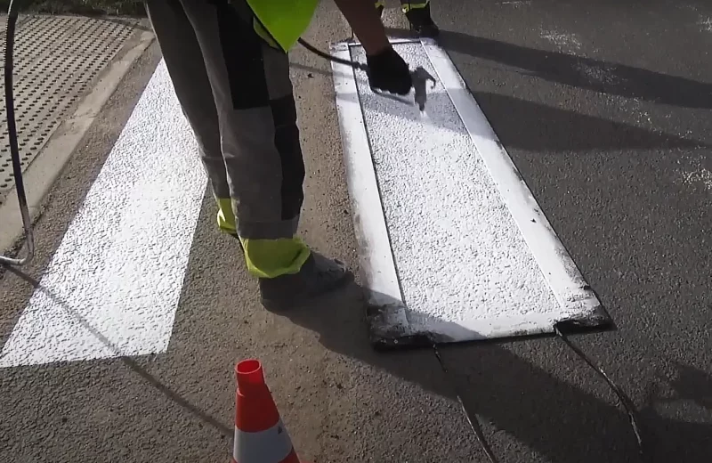 Нанесение разметки в Гродно