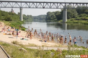 Спасатели хотят, чтобы в Гродно было больше пляжей. Решение за местной властью Центральный пляж в Гродно. Фото: Hrodna.life