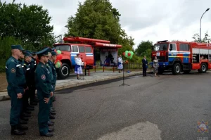 Остановка МЧС в Новогрудке