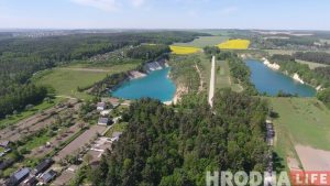 Гродненские карьеры Синька и Зеленка продолжают засыпать: смотрите, как они изменились за 10 лет