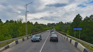 Мост через Лососянку в Гродно. Фото: Яндекс Карты