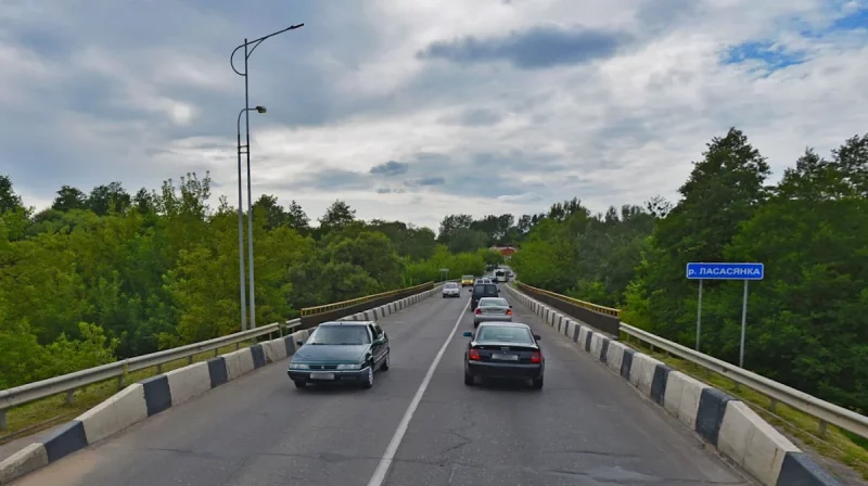 Мост через Лососянку в Гродно. Фото: Яндекс Карты