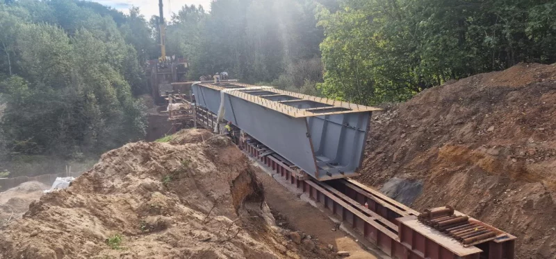 Стало известно, когда закончится реконструкция моста на Фомичева Реконструкция моста на Фомичева. Фото: Гродненский горисполком