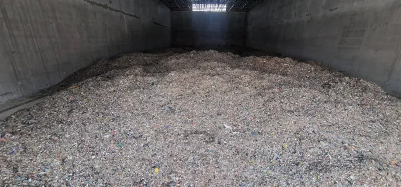 RDF-топливо на мусоросортировочном заводе