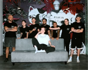 Сотрудники ресторана суши Punk Roll в Гродно. Фото из с Instagram заведения