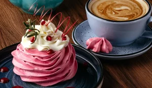 сет кофе и десерт от кафе “Семья” на прошлом кофефесте