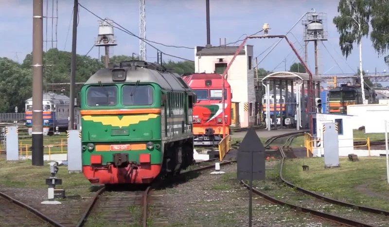 Локомотивное депо Гродно
