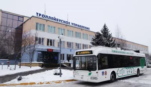 Троллейбус в Гродно. Фото: Троллейбусное управление