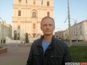 «Я не видел в этом зла». Гродненский активист оппозиции подтвердил свою связь с КГБ Евгений Дудкин в Гродно, 14 сентября 2020 года. Фото из архива Hrodna.life