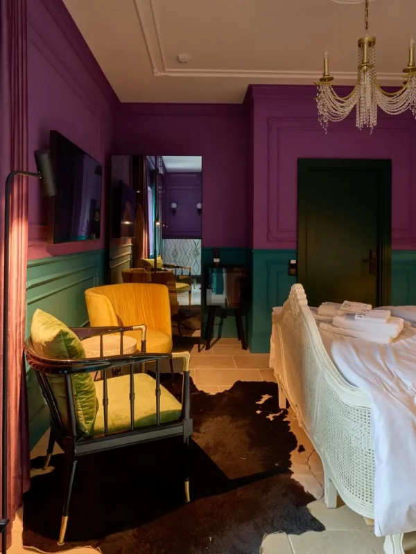 Інтэр'еры гатэля Cult ў Гродне