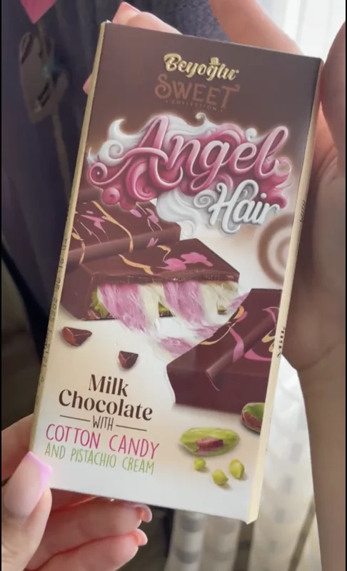 У крамы Гродна завезлі дубайскі шакалад з цукровай ватай - плітка абыдзецца ў 19 руб