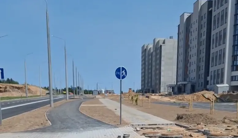 Велодорожки в Грандичах в Гродно