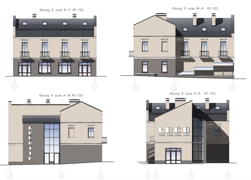 В центре Гродно построят дом “под старину”. Вот как он будет выглядеть 