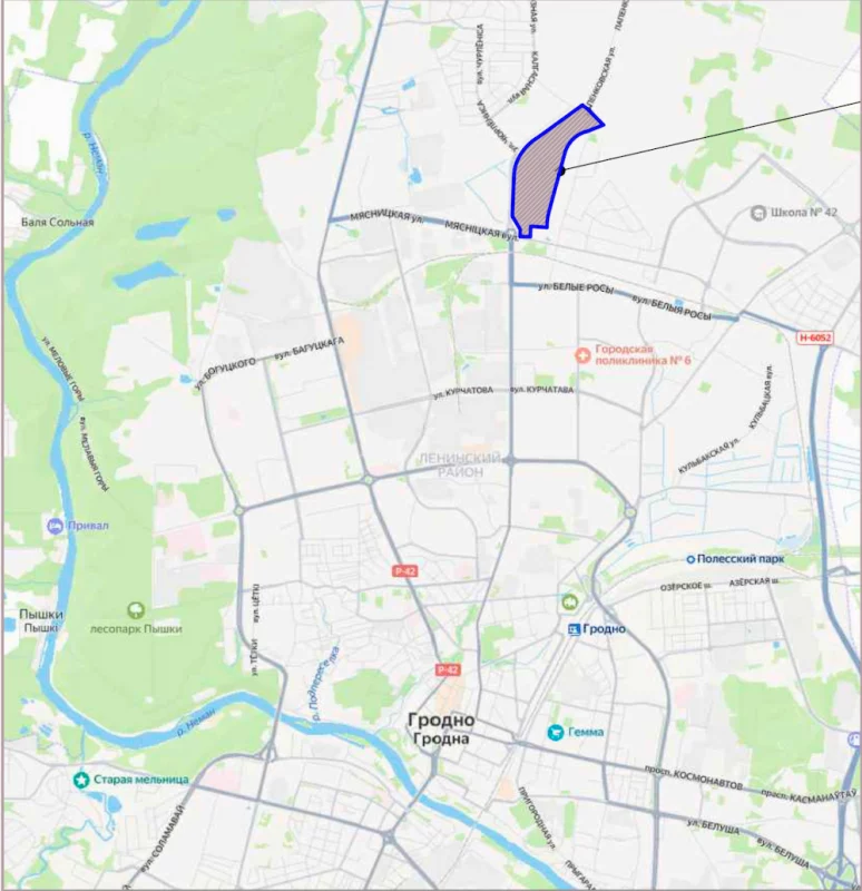 З'явіўся праект забудовы новага квартала ў Грандзічах. Пабудуюць 21 дом і дзіцячы садок