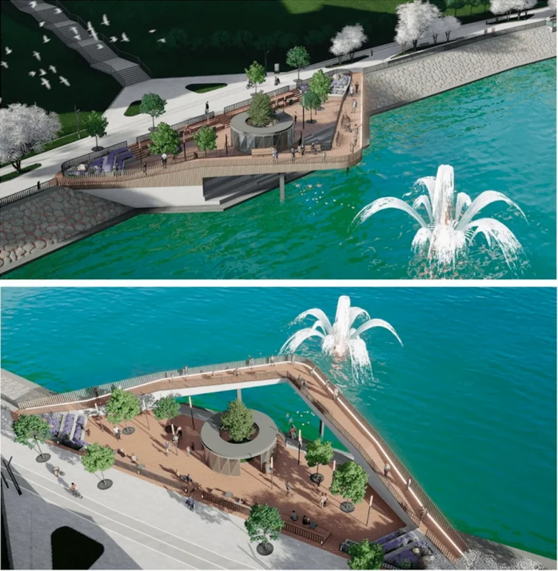 Праект набярэжнай у Гродне выставяць на грамадскае абмеркаванне: вось тэрміны