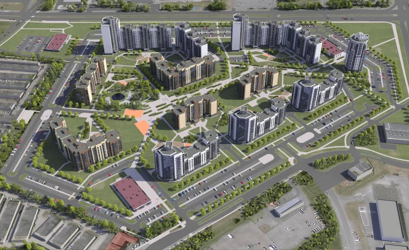 В Понемуни появится микрорайон – горожан просят оценить проект застройки 