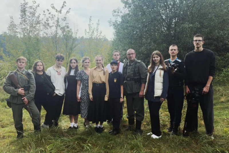 На Гродзеншчыне пракуроры і студэнты здымаюць новы прапагандысцкі фільм аб «генацыдзе беларускага народа»