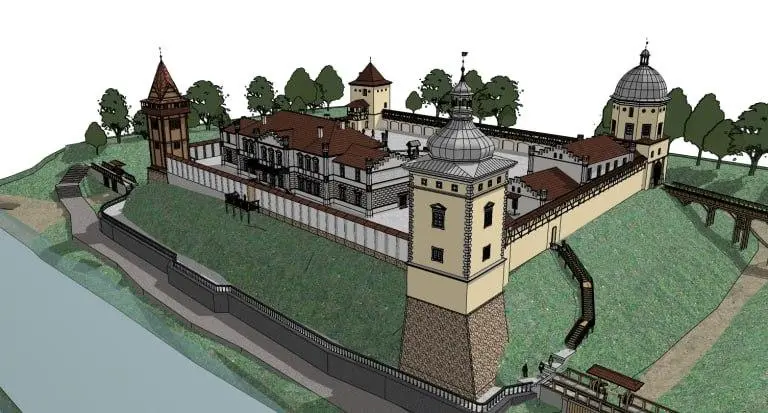 «Спадчына»: Замок в Любче восстанавливают без согласования с Минкультом