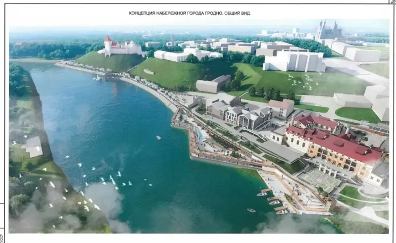 Проект Правонабережной в Гродно