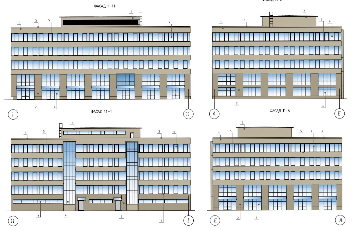 Второй план реконструкции Дома быта, который предложил Семашко