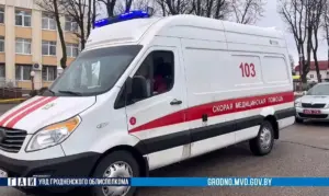 В Гродно оштрафовали двух водителей - не уступили дорогу скорой скорая