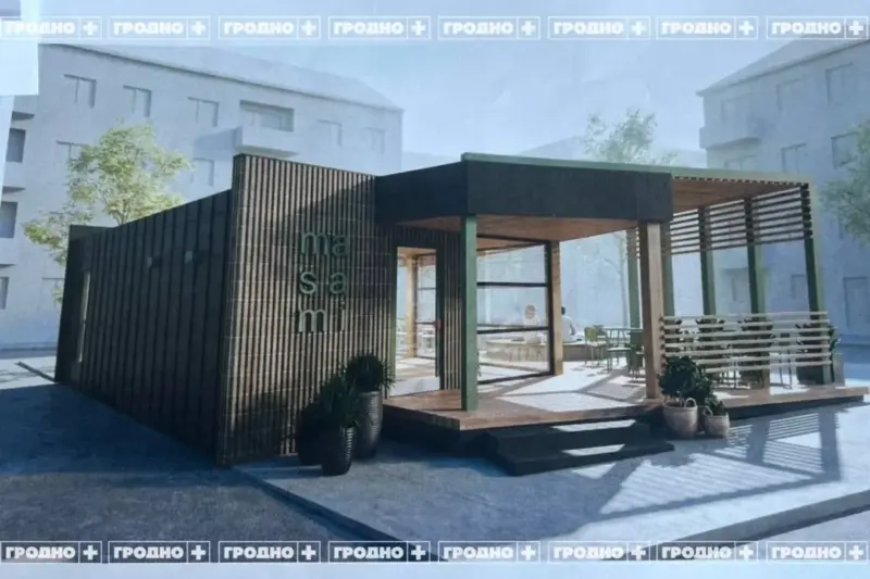 В Гродно появится еще одна кофейня. Горожане недовольны — она закроет вид из другого заведения