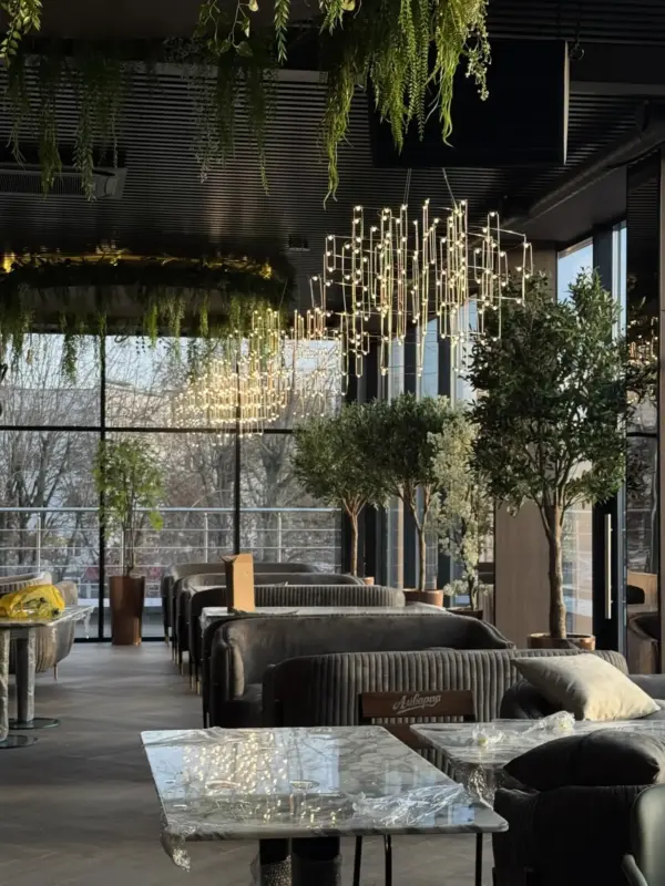 В Лиде откроется ресторан с панорамным видом на город и мраморной барной стойкой 