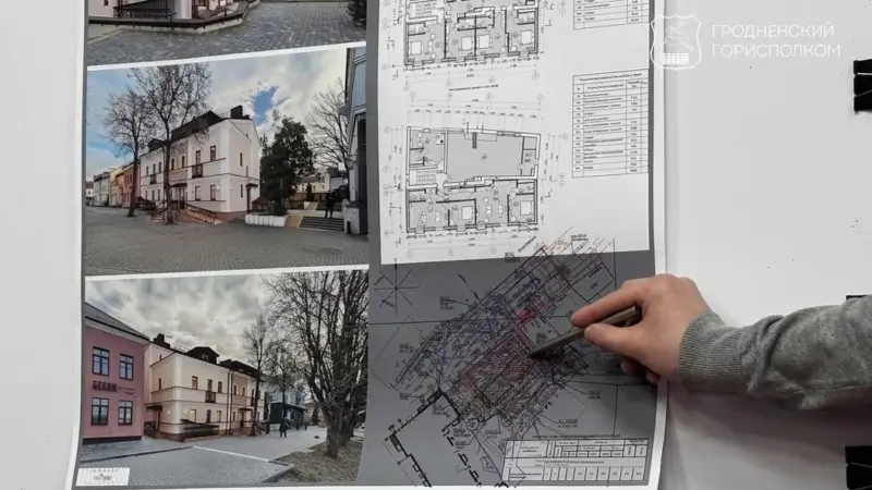 Будынак у «тусовачным» дворыку на Вялікай Траецкай у Гродне адрэстаўруюць і «дададуць аб’ёмы»