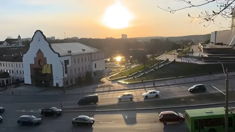 Блогерка показала “секретную” обзорную площадку в Гродно - через день ее закрыли (обновлено)