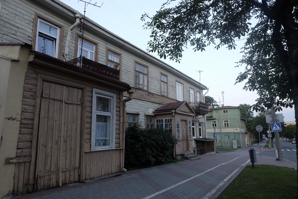 Дом на углу Мицкевича и Горького, рядом с бывшим дровяным рынком. Фото из архива Hrodna.life