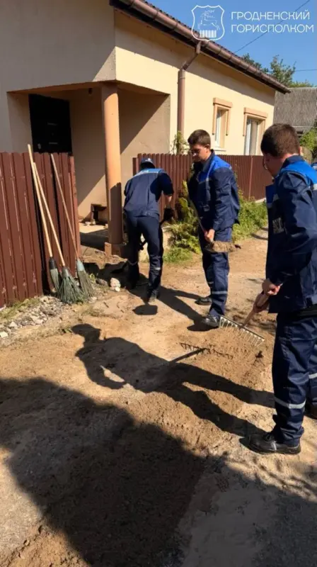 У Гродне працягваюць змагацца з наступствамі залевы: прыватны сектар пацярпеў мацней за ўсё