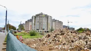 После обвала стены старого склада в Гродно назначили расследование